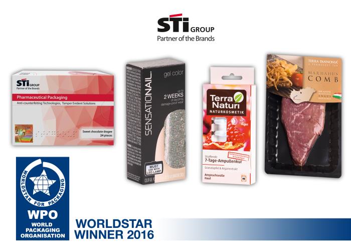 Award-winning Packaging Solutions: STI Group wins four WorldStar Awards